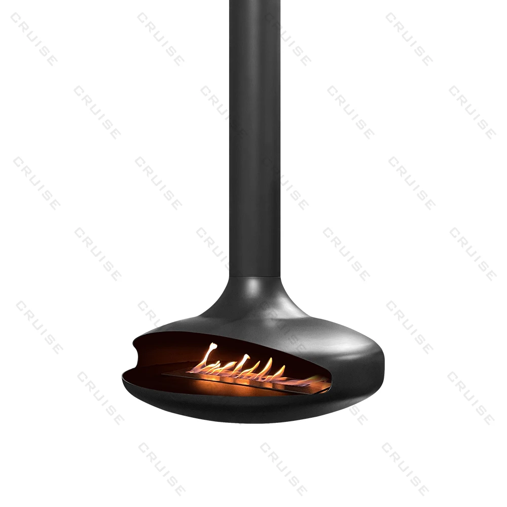 Decorative Furniture Hanging Fireplace 800mm Alcohol Core Roof Mounted Hanging Fireplace - view 2