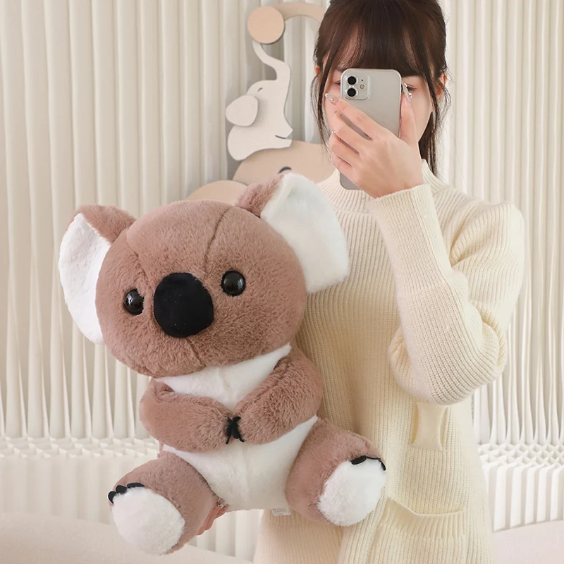 32/40cm Lovely Simulation Koala Bear Soft Plush Toy Australia Adventure Koala Doll Stuffed Kawaii Birthday Gift