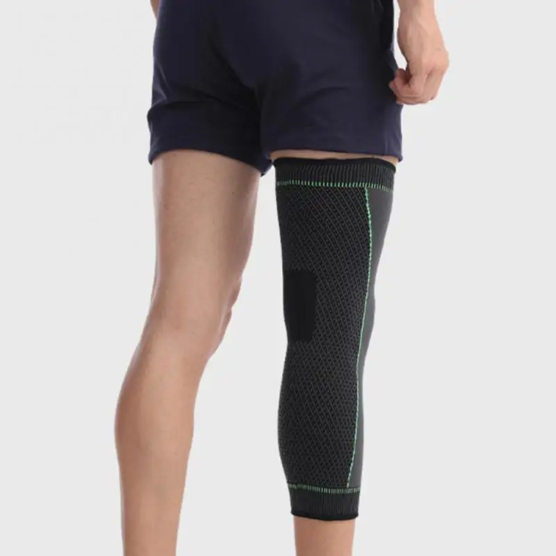 Knee Support Brace Compression Long Full Legs Sleeve Arthritis Running Gym Sport Knee Pads