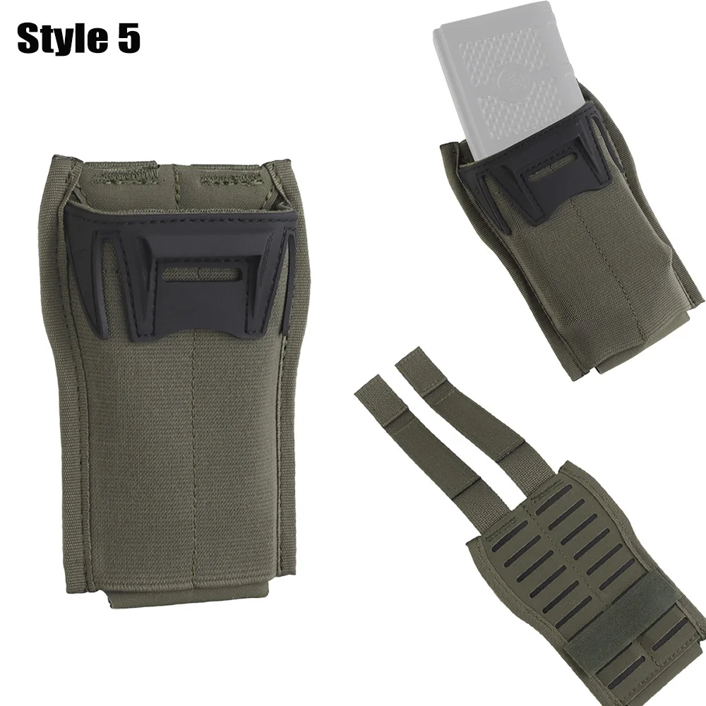 Afbeelding 5: OPHIDIANTAC 5.56/7.62/9mm/AR15/M4 Mag Bag Molle Systeem Lichtgewicht Opbergtas Vest accessoire Pack voor jachtuitrusting