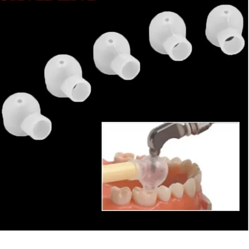 2/4Pcs Dental Suction Tube Sandblasting Gun System Dust Cover Dentistry Intraoral Sandblaster Protective Cover Oral Disposables