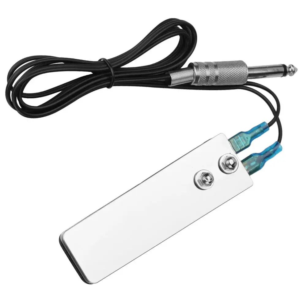 

Tattoo Foot Pedal Stainless Steel Rectangular Footswitch Rapid Conductivity Stable Contact for Tattoo Machine