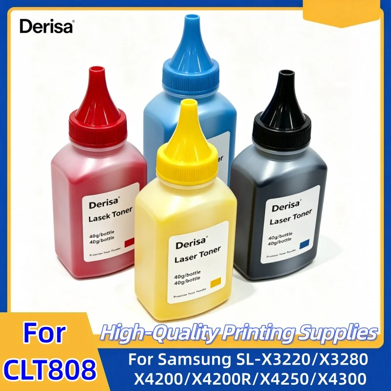 40g/pc CLT-808 809 804 Toner Powder for Samsung SL-X3220 X3280 X4200 X4200R X4250 X4300 4220 9201 9251 9301