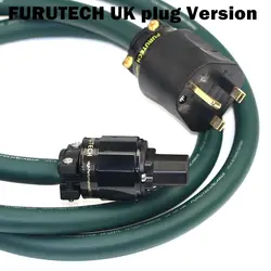 FURUTECH FP-S35TC PC-TripleC Hi-Fi Fever Audio Power Amplifier Power Cord High Power UK/EU plug version