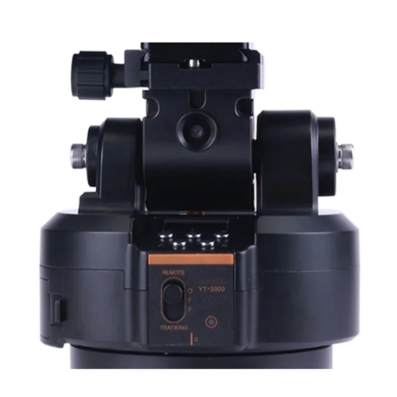 

YT-2000 AI Smart Motorized Rotating Panoramic Head Black Plastic+Metal For Phones Cameras Live Broadcast