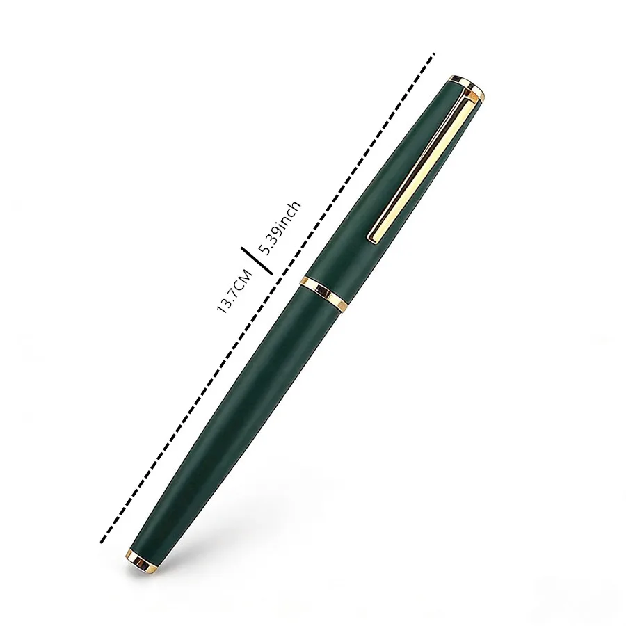Jinhao 95 Series Fountain Pen Retro Design Metal Material Elegant Clip Fine Nib Writing Office Business Signature School A6267