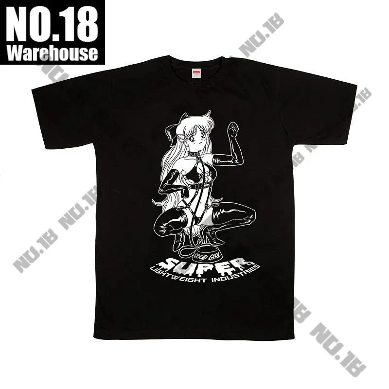 Anime Printed Tshirt Man Summer T-shirt Male Casual Short Sleeved Cotton Tee Woman Clothes Hombre Hentai Manga Tee Ropa Hombre