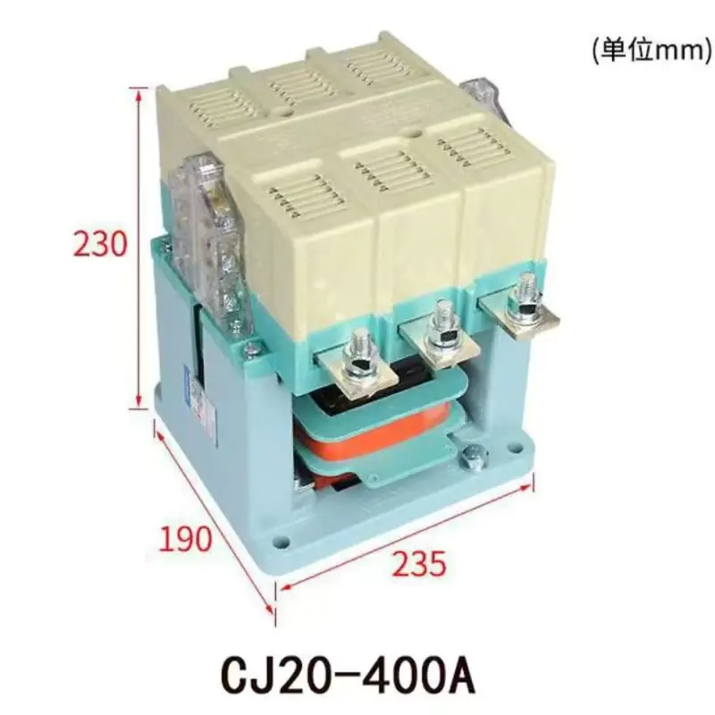 brand-new for Delixi AC Contactor CJ20-400 400A AC220V AC380V If you need other specifications, please consult