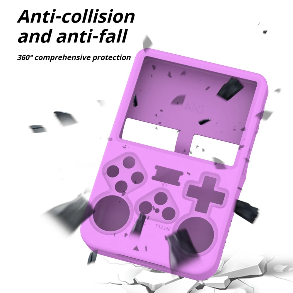 Silicone Case for R36S Console Soft Skin Case Cover Protective Shell Sleeve Anti-Scratch Protector Game Accessories