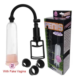 Manual penis pump sex toys for men penis enlargement vacuum pump for penis enhancement male masturbator adult penis extender too