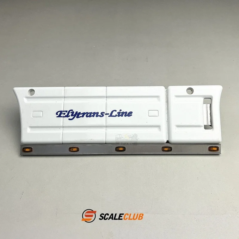 

Scaleclub 1/14 Truck Side Panel Light Spoiler For Tamiya Rc Trailer Tipper Scania Man Actros Volvo Car Parts