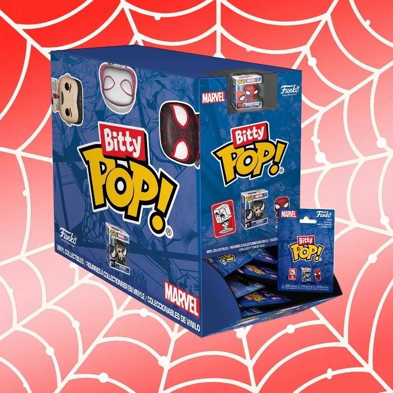 Genuine Edition FUNKO POP《Disney Spider-Man Blind Box》Anime Action Desktop Decoration Ornament Model Toys Collectible Model