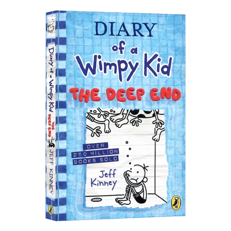 Diary of a Wimpy Kid 15 The Deep End, Children's books aged 9 10 11 12 English books, Humor Comic Stories 9780241396957