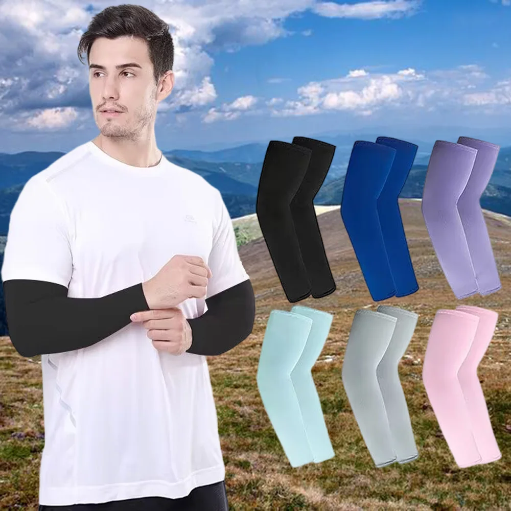 

Sun Protection Sleeves UV Protection Sleeves Arms Cover Breathable Ice Sleeve Arm Protection Summer Sunscreen Products Unisex