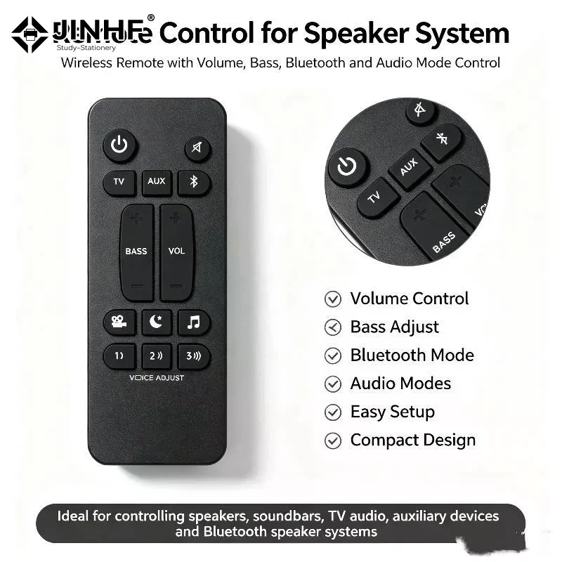 1Pcs Sound Speaker Remote Control RE6214-1 RE62141 For Signa S1 S2 S3 S4 Spare Parts For Polk Audio