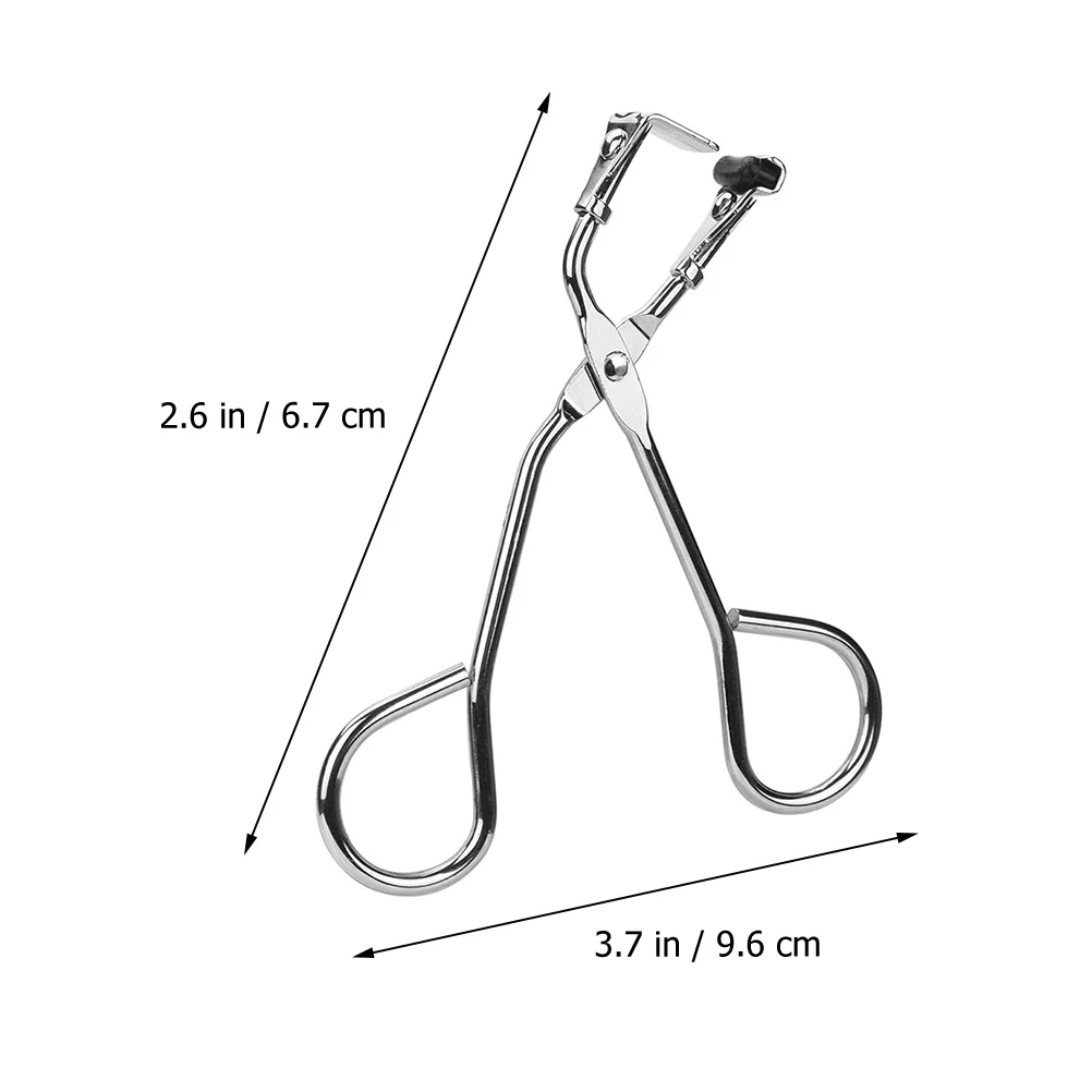 Partial Eyelash Curler Makeup Tools Curling Clip Sturdy Curlers Stainless Steel Silver Mascara Ready