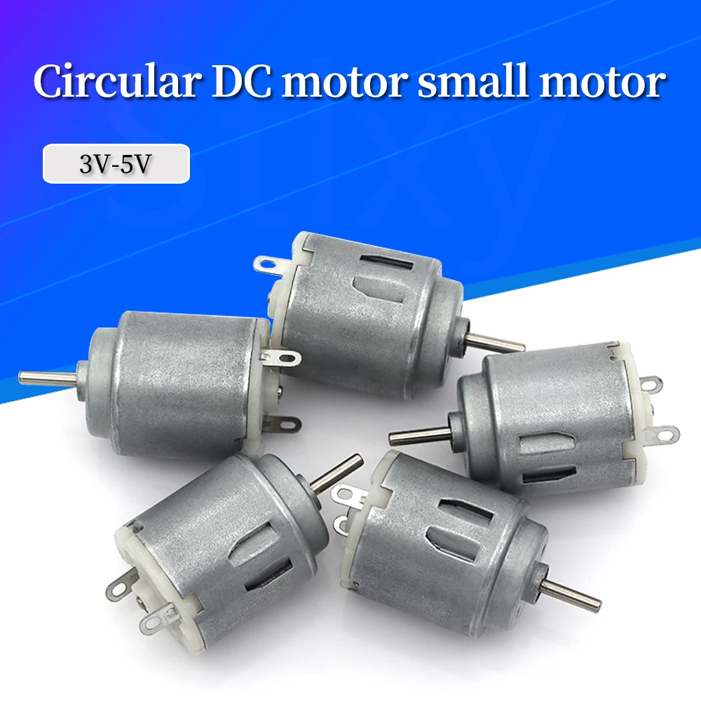 5/20/50 قطعة 140 موتور تيار مستمر 3 فولت-6 فولت 15000 دورة في الدقيقة DIY بها بنفسك سيارات لعبة كهربائية السفن قوارب مروحة صغيرة R140 تيار مستمر لعبة مايكرو موتور