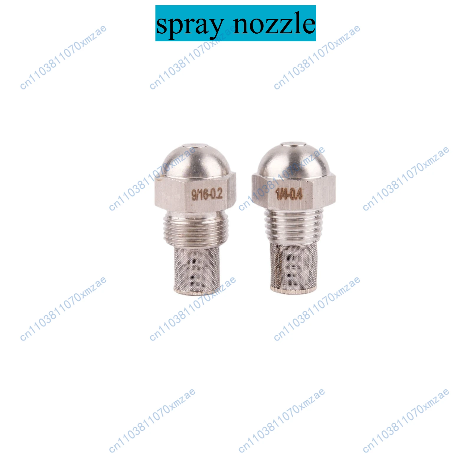 10Pcs high and low pressure fine nozzle humidification and cooling fog making high fine stainless steel fuel injection nozzle