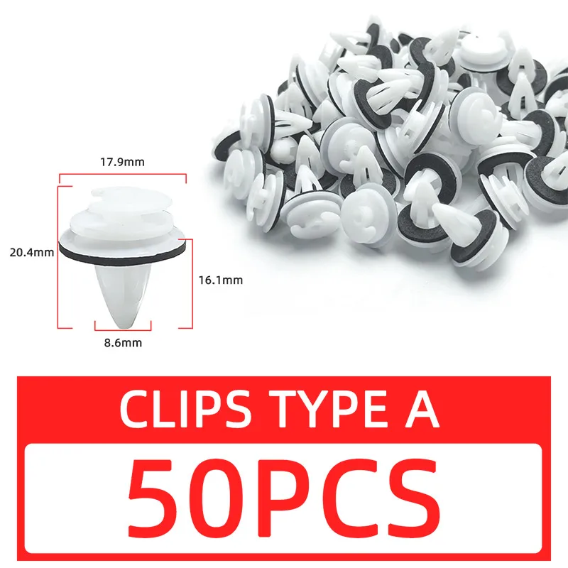 Universele Auto Clip Deur Panel Clips Auto Fastener Clip voor Citroen C4 C5 C3 voor Peugeot 206 207 208 308 408 Accessoires