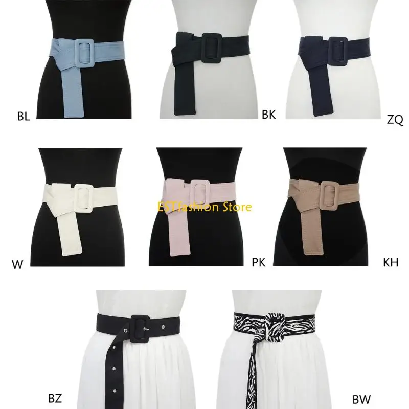 Y5GC Overcoat Waist Belt Coat Belt Replacement Women Belt Canvas Belt