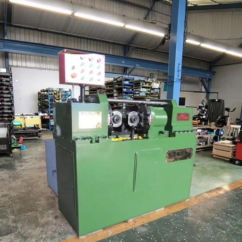 Rebar Thread Rolling Machine Automatic Steel Bar Threading Equipment 16-40mm CE Certified Industrial Use