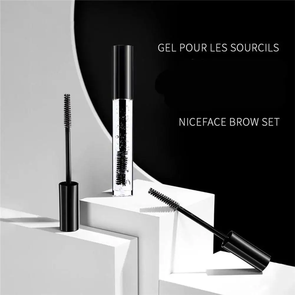 1 個無色透明眉毛まつげエンハンサー液体アイメイクベース眉毛クリームマスカラメイクアップ化粧品