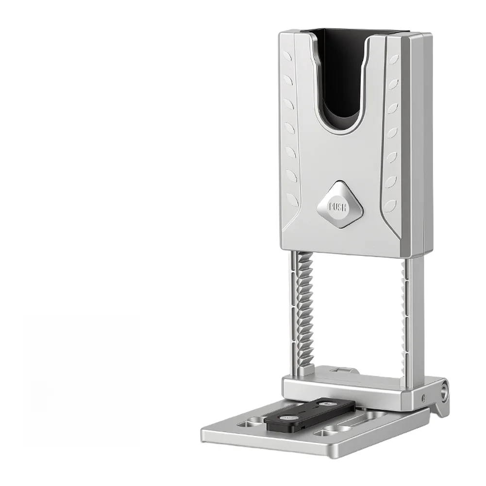 Quick Attach Folding Bike Stand No Tools Required Slot-in Mounting System Compatible with Most Standard Bike Frames