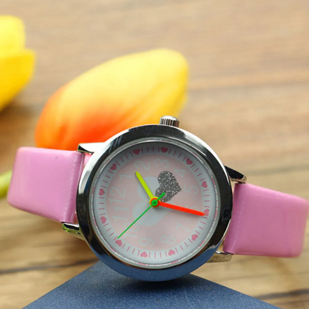 Fine Workmanship Wristwatch Cartoon Design Stand Out from Crowd Great Decoration for Accurate Timing