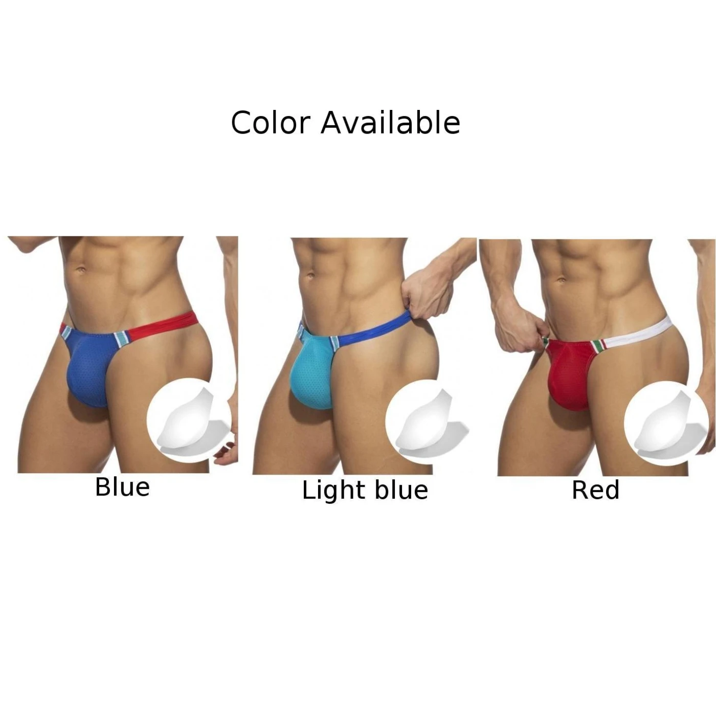 Intimo uomo costumi da bagno slip traspiranti mutandine comode Lingerie pantaloncini taglie forti slip da bagno nuovo elegante