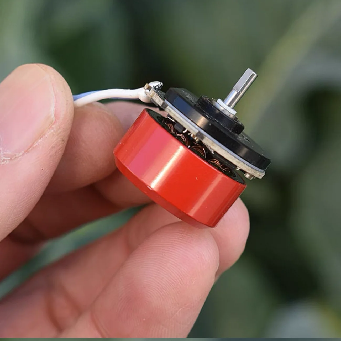 울트라 마이크로 20MM 외부 로터 브러시리스 모터 볼 베어링 DC5V-6V 내장 드라이버 보드