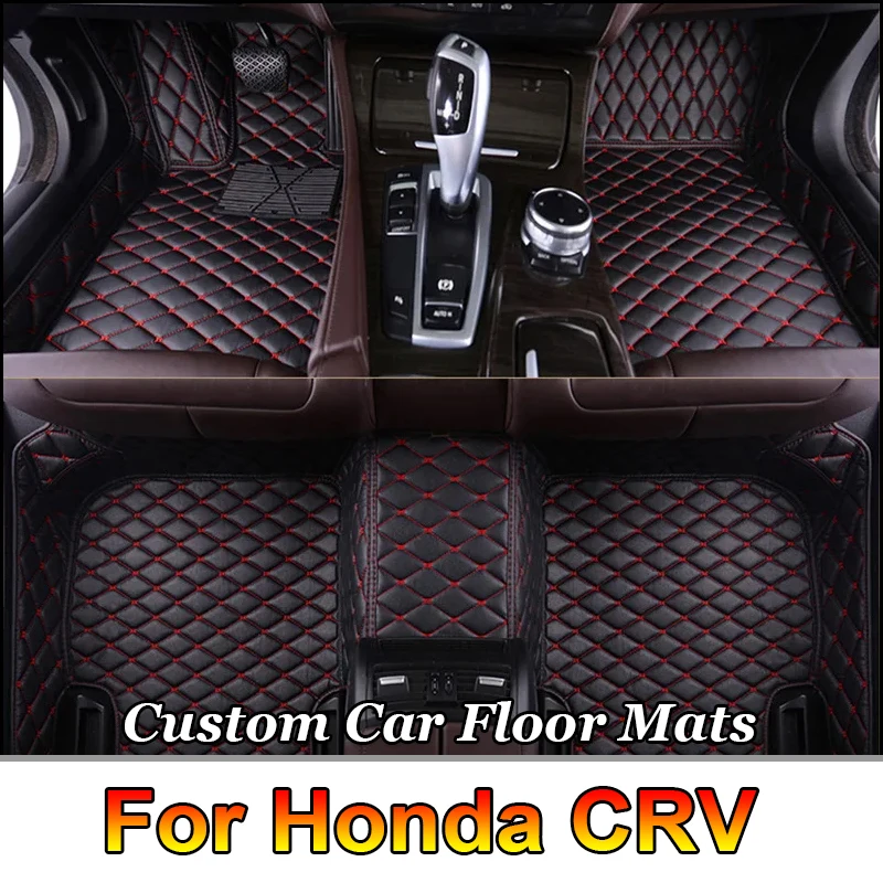 

Автомобильные коврики для Honda CRV 2007 2008 2009 2010 2011, пользовательские подушечки для ног, автомобильный ковер, аксессуары для интерьера