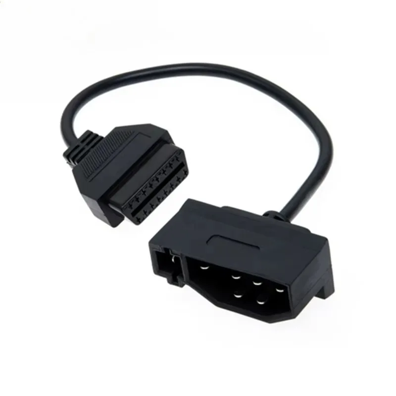 Ford 7-Pin to OBD2 16-Pin Adapter - DLC Lead Interface Converter Cable for Diagnostics