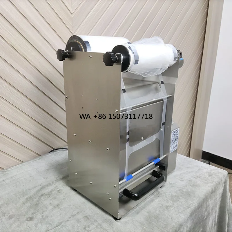

Semi-Automatic Tabletop Portable Manual Fast Food Tray Sealing Machine