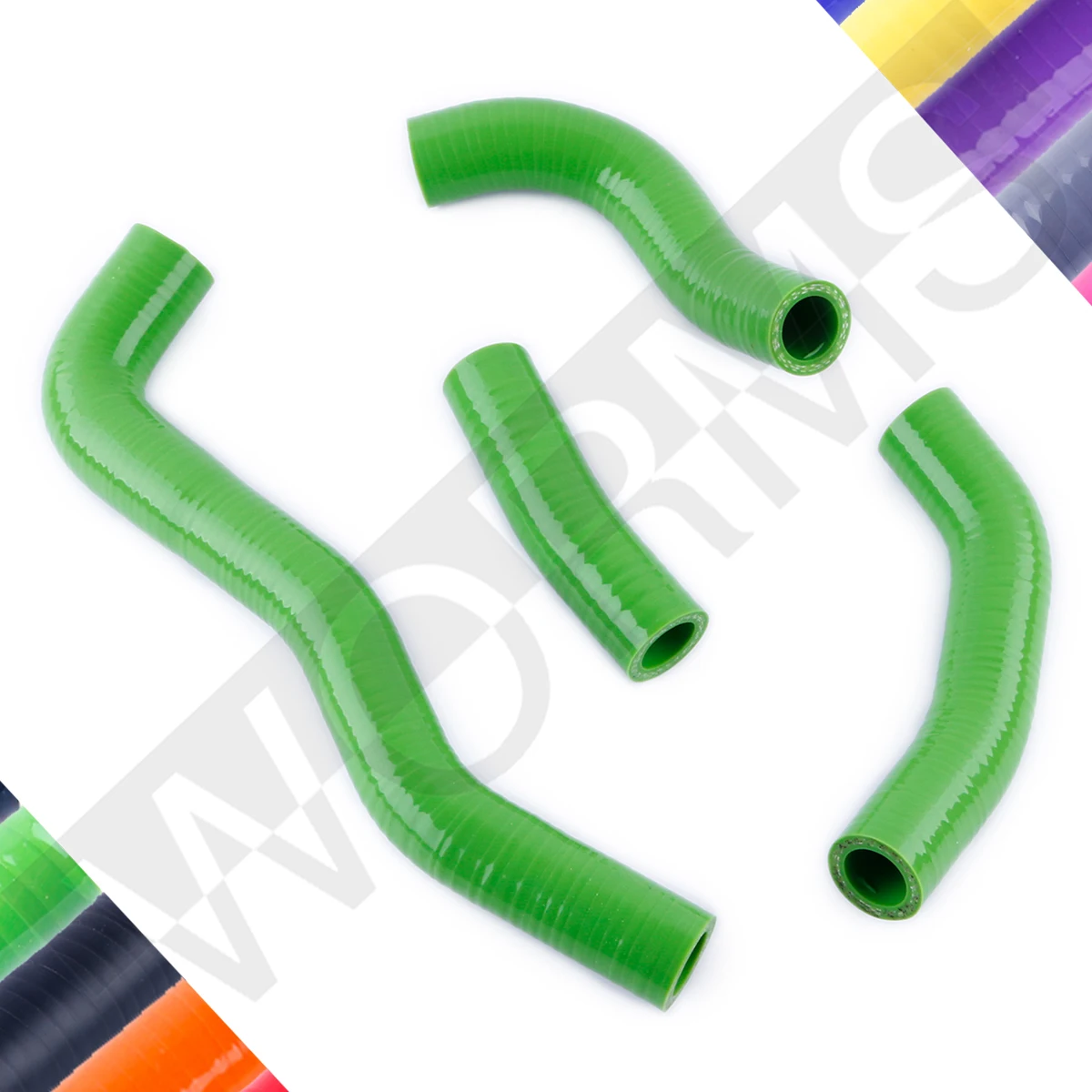 

Fit 1987 1988 1989 Kawasaki KX250 KX 250 Silicone Coolant Radiator Water Hose Kit