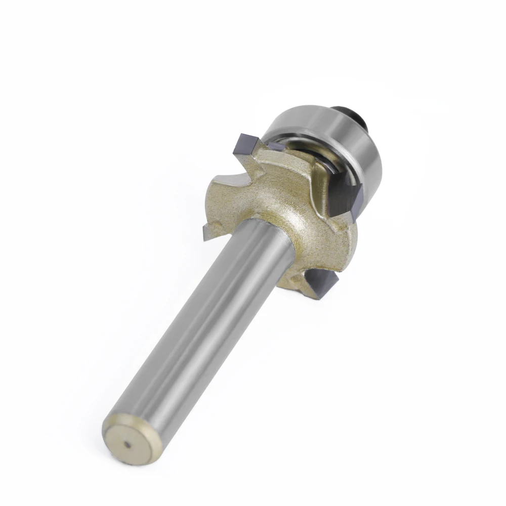 LAVIE-CNC Router Bit para Corte de Borda e Carpintaria, Clássico Cutter Bit, 1PC, 6mm, 1/4 Shank, Z4, R1, R2, R3