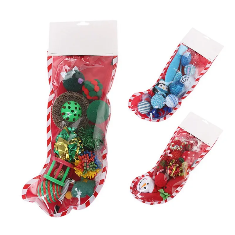 مجموعة دمية عصا كرة تخزين عيد الميلاد ، لعبة مقاومة للعض ، هدايا حيوانات أليفة تفاعلية ، هريرة ، مضحك ، قطة ، كلب #2