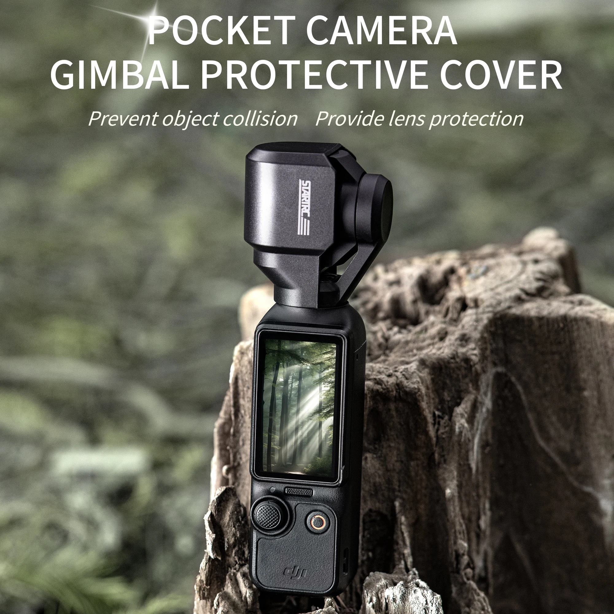 Startrc Camera Lens Zonnekap Zonnekap Zonnescherm Zonnekap Zonnekap Cardanische Beschermkap Beschermkap Voor Dji Osmo Pocket 3 Camera Accessoire