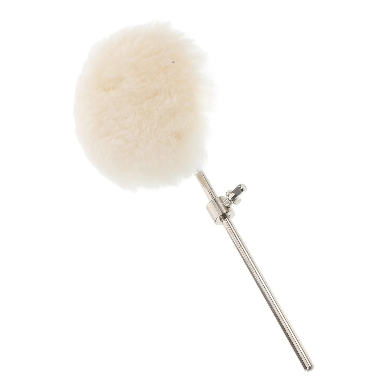 

Wool Hammer Bass Drum Pedal Beater Round Design Durable Hardware Compatible Accessories Percussion Supplies Instrument Parts