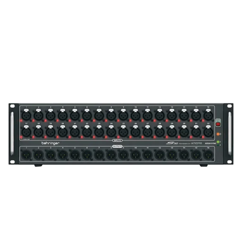 (NEW DISCOUNT)  Behringer S32 32-input / 16-output Digital Stage Box