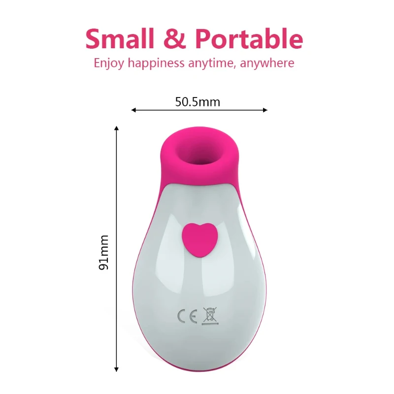 Clitoral Sucking Vibrator 8 Speeds Vibrating Sucker Oral Sex Nipple Clit Stimulator Female Erotic Masturbator Sex Toys for Women - view 2