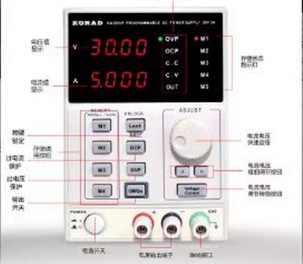 KA6003D Applicable à KA6002P KA3003D/P alimentation cc réglable KA3005D