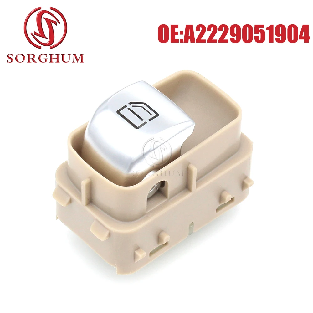 SORGHUM A2229051904 Passenger Window Switch Car Button For Mercedes Vito C-Klasse V-Klasse W447 W205 C180 A2057371000 A205905151