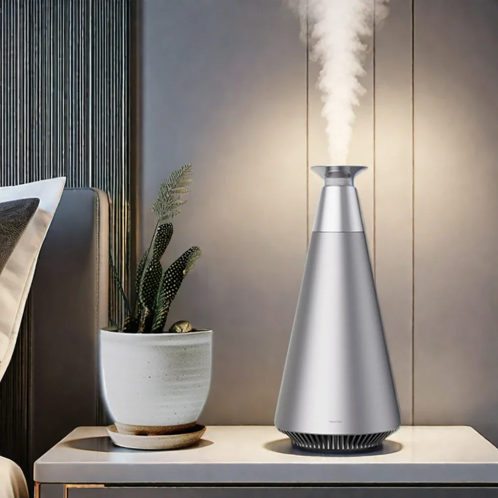 Dermey Luxury Aluminum High-End Air Purifier Scent Machine Household Essential Oil Diffuser & Humidifier-Direct Manufacturer