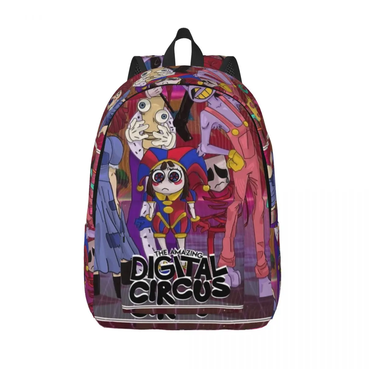 Comedy The Amazing Digital Circus mochila de moda para mujer, bolso de hombro para ordenador portátil, escuela al aire libre, senderismo, viaje, día