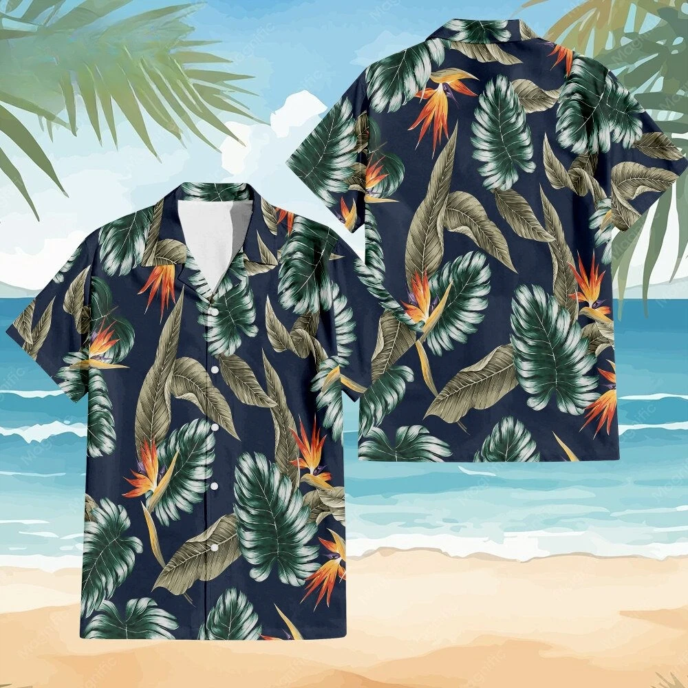 Klassisches Billy Butcher Cosplay-Kostüm Sommer-Hawaiihemd - TV-Serien-Merchandise Lockeres und Bequemes Strandhemd mit Kubanischem Kragen