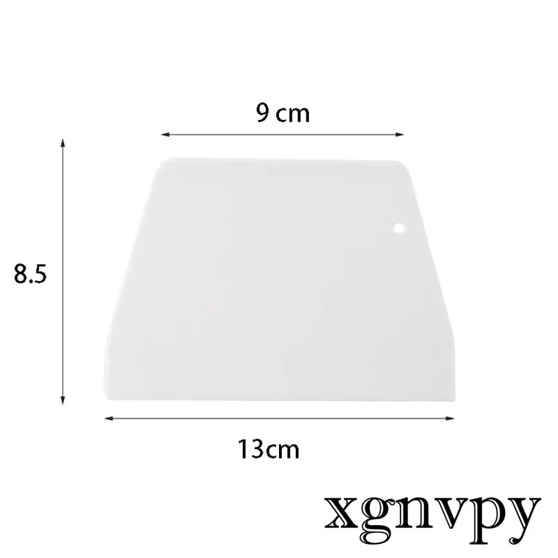 Xgnvpy Plástico Faca De Corte Trapezoidal, Amassar Mat, Bolo De Salsicha, Raspador De Silicone, Raspador De Plástico, Ferramenta De Cozimento Doméstico, 1