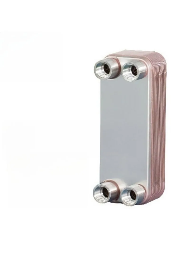 Standard Brazed Plate Heat Exchanger Air Conditioner Evaporator Condenser Heat Transfer Equipment