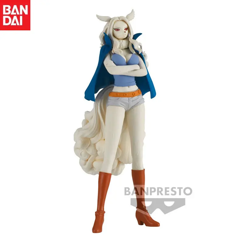 

In Stock Bandai Original DXF One Piece Grand Line Wanda Vol.10 Moon Lion Form Action Figure Model Children's Gifts