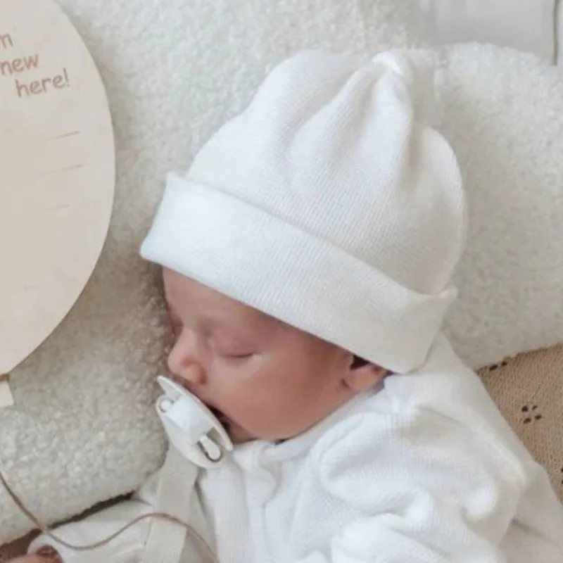 2025 شتاء جديد طفل طويل الأكمام بذلة غير رسمية الصلبة الوليد رومبير قبعة 2 قطعة مجموعة لطيف صبي فتاة الرضع الهراء الملابس