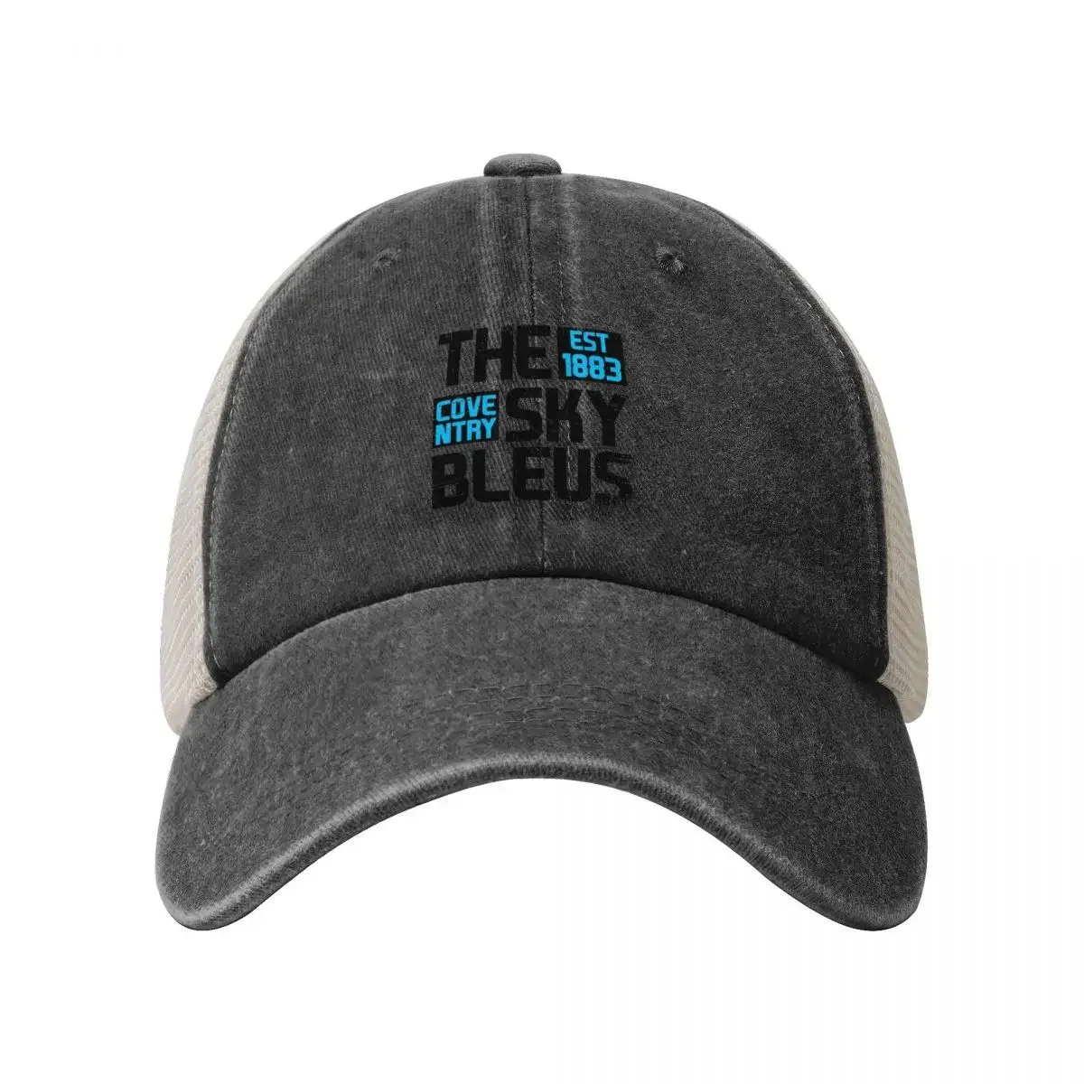 The Sky Blues - Real Coventry Fan - Best Gift for Coventry Fan - Sky Bleus Baseball Cap Golf Hat Man Female Men's